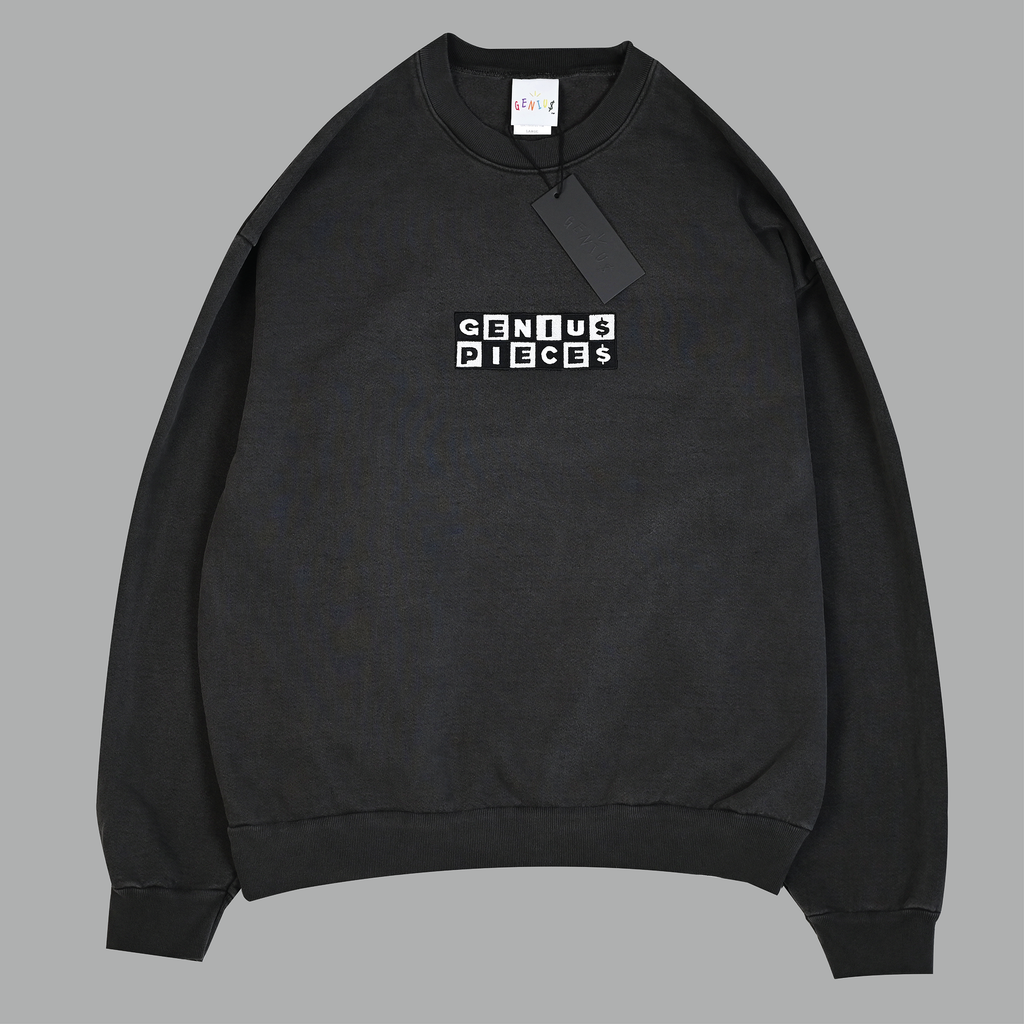 "CART00N BOX LOGO" CREWNECK (VINTAGE BLACK)