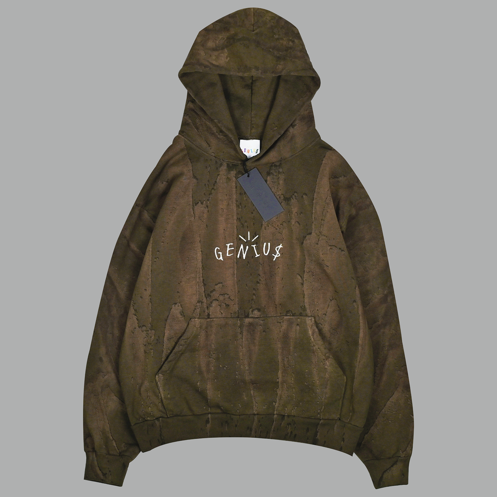 DRIP CAMO HOODIE (OLIVE)