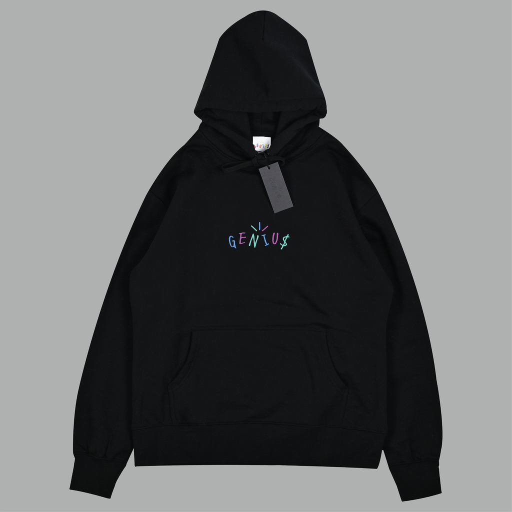 "FLUORITE LOGO" HOODIE (BLACK)