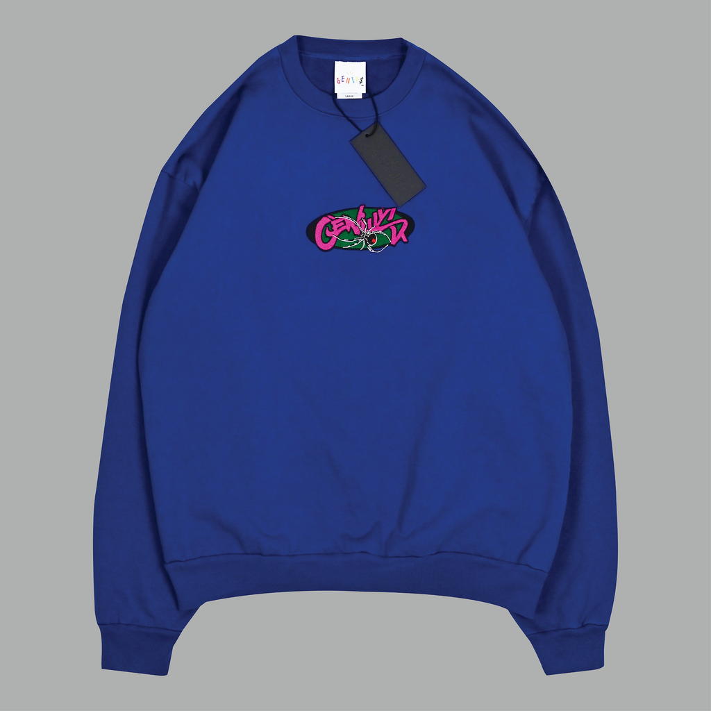 "BLACK WIDOW" CREWNECK (ROYAL)