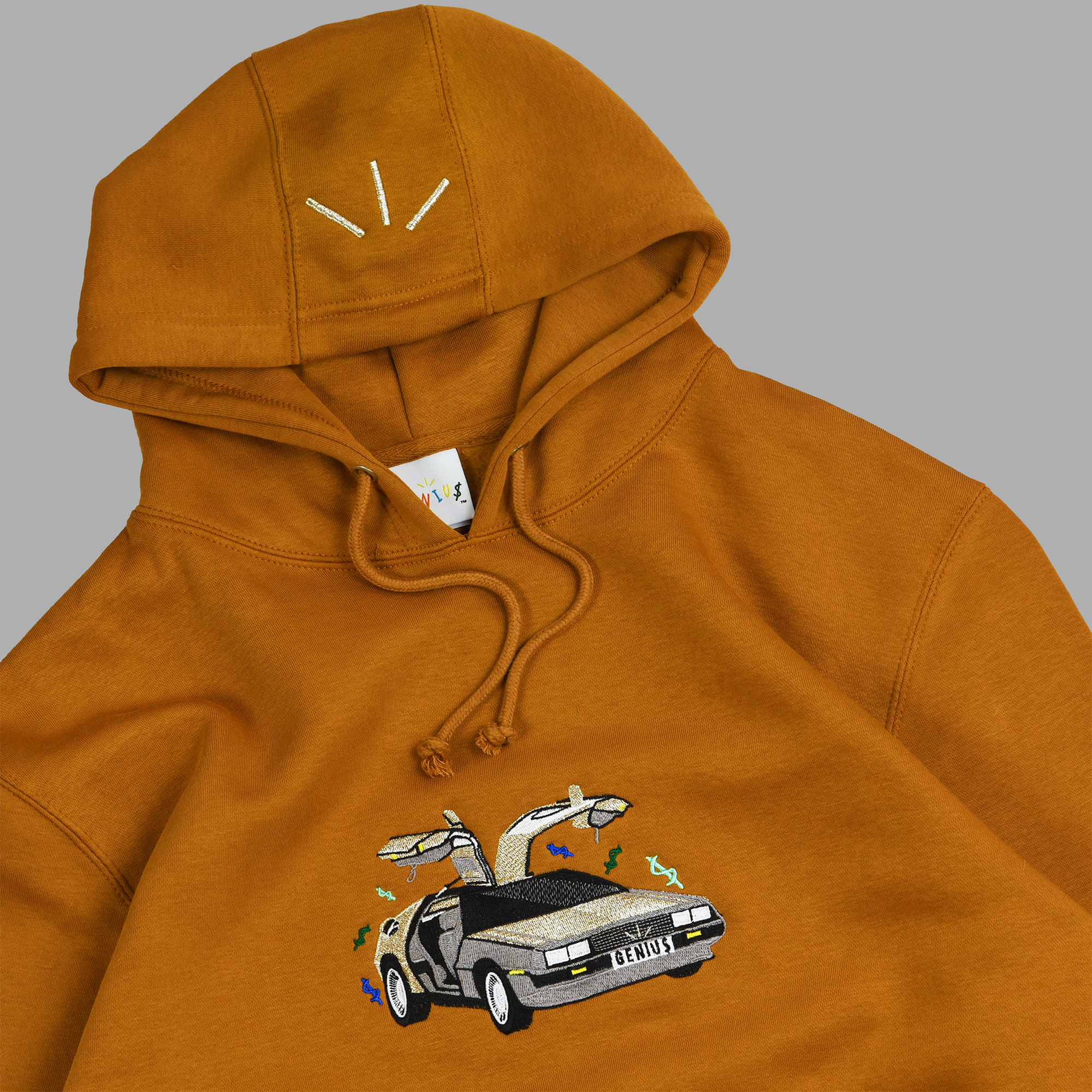 "TIME MACHINE" HOODIE (BUTTERSCOTCH)