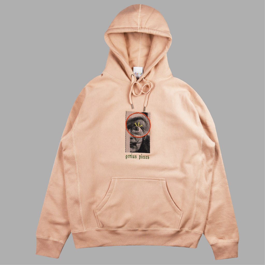 "$ALVADOR DALI" HOODIE (SALMON)