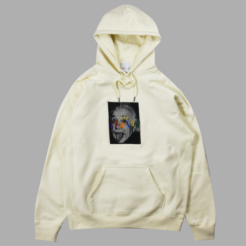 "ALBERT EIN$TEIN" HOODIE (CREAM)