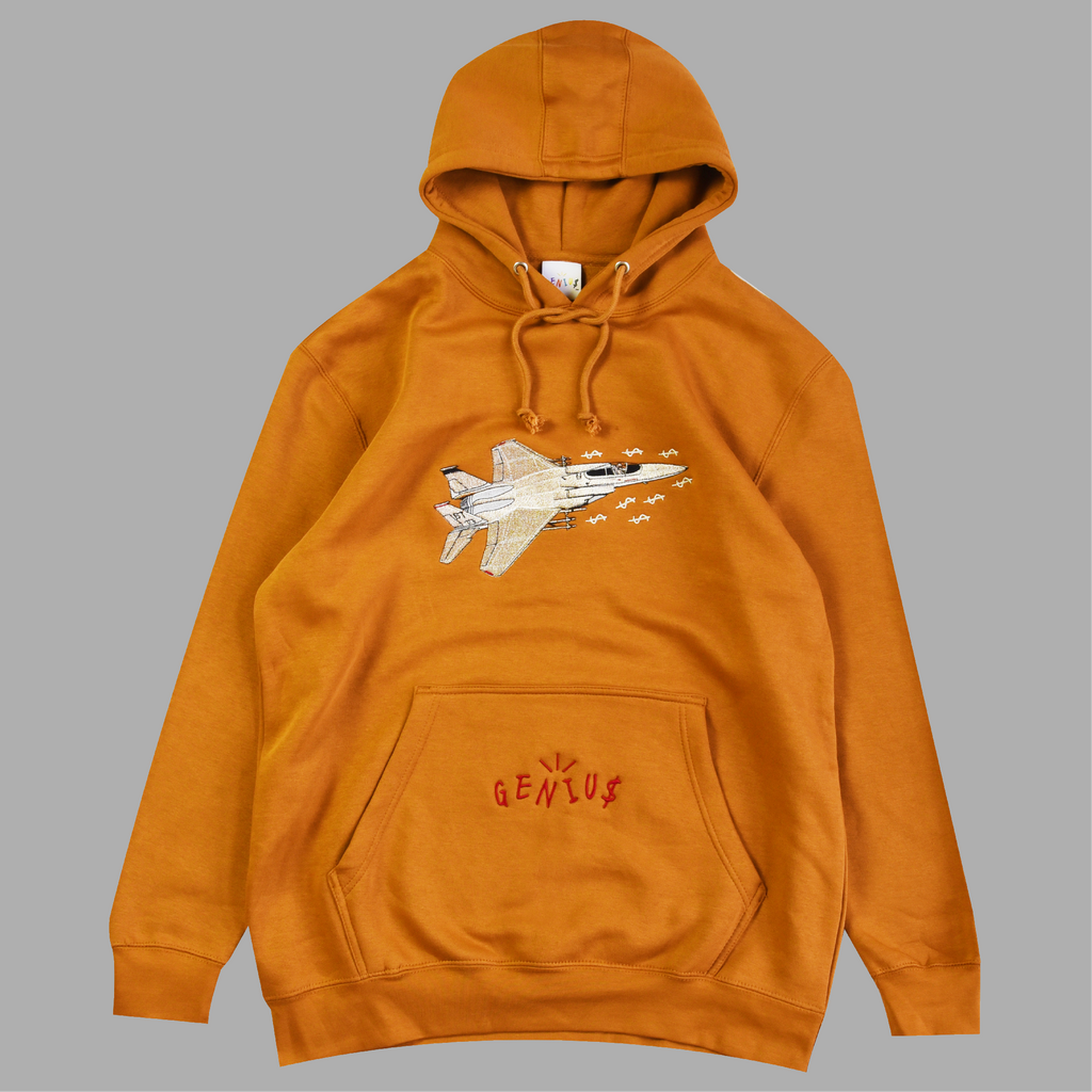 "F-15" HOODIE (PEANUT BUTTER)