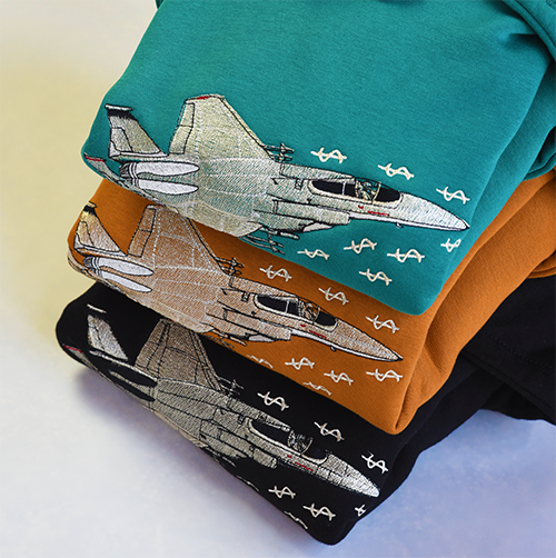 "F-15" HOODIE (PEANUT BUTTER)