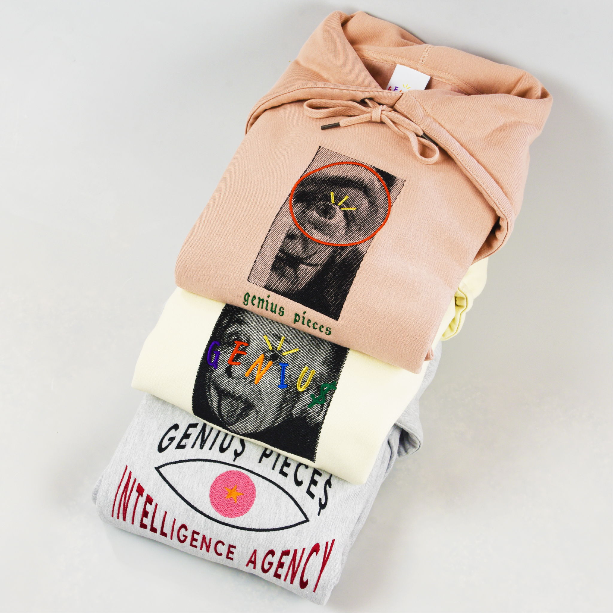 "$ALVADOR DALI" HOODIE (SALMON)